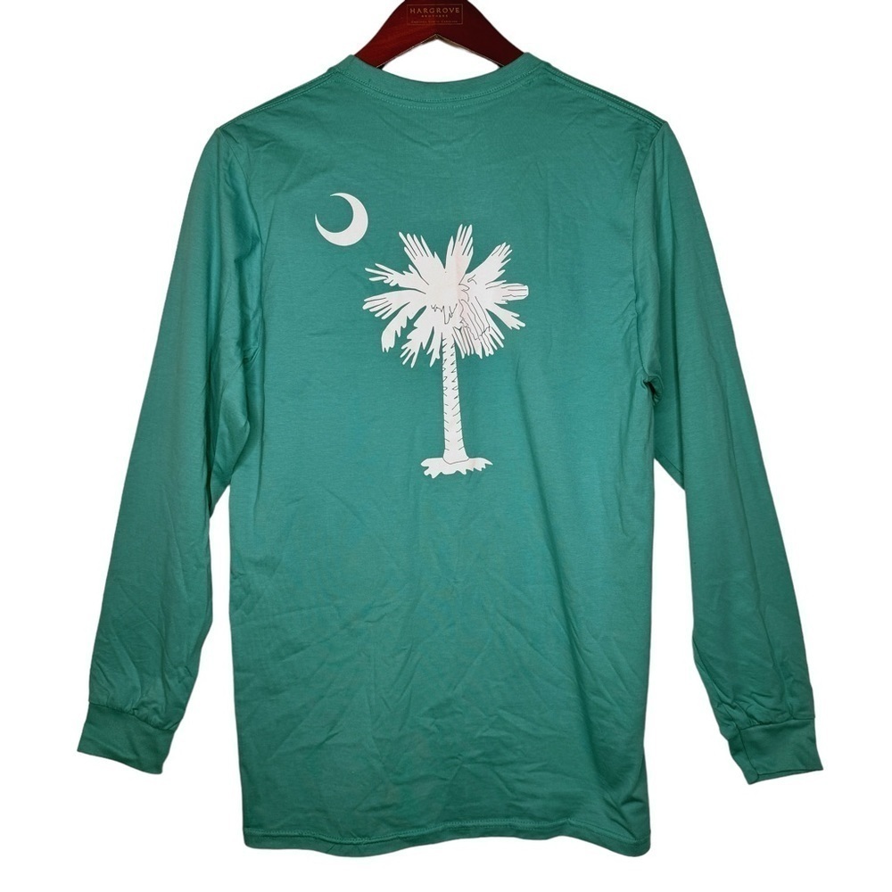 INDIGO NWT Perfect Pocket Long Sleeve South Carolina Logo T Shirt Size Small